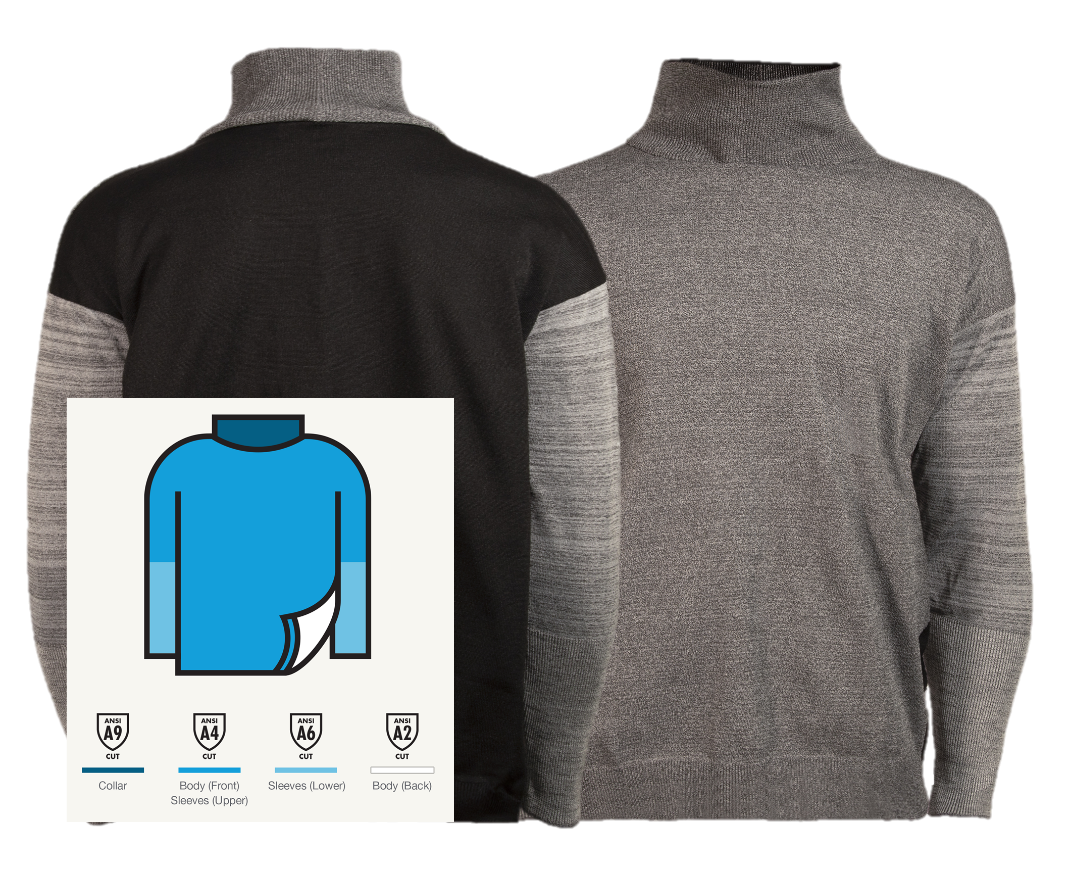 Supera™ GSSTAP Industrial Work Safety Sweaters from Superior Glove® 